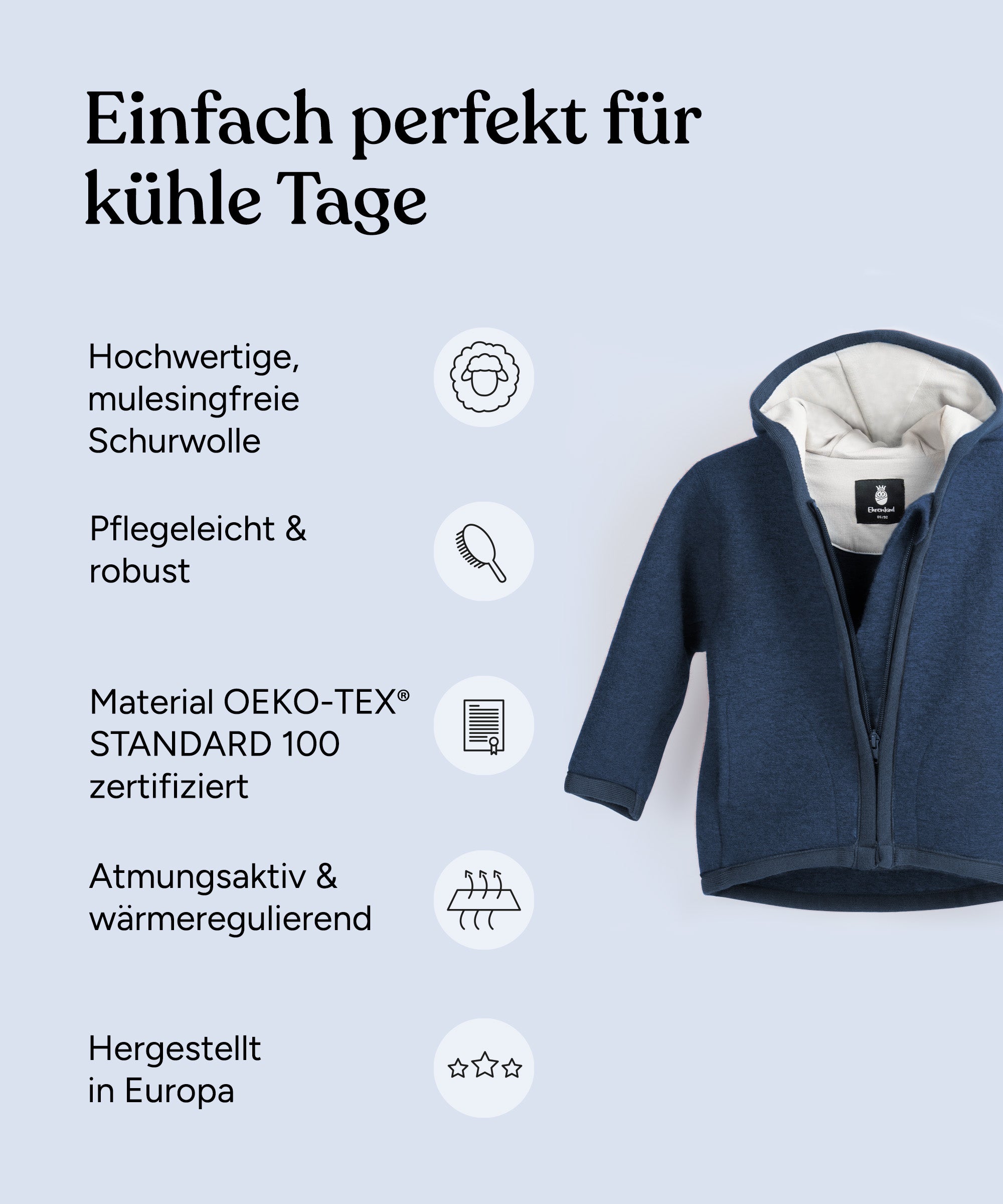 Wollwalk jacke welche temperatur Clearance